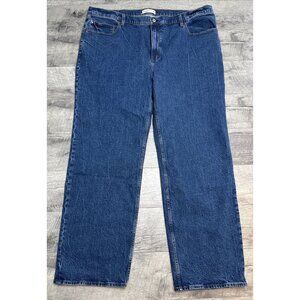 Abercrombie Fitch Jeans Womens 36 22 Tall 90s Relaxed High Rise Baggy Wide 47x33
